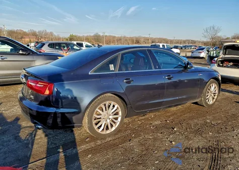 2012 Audi A6 Premium Plus from USA, damaged, VIN WAUGGAFCXCN062723